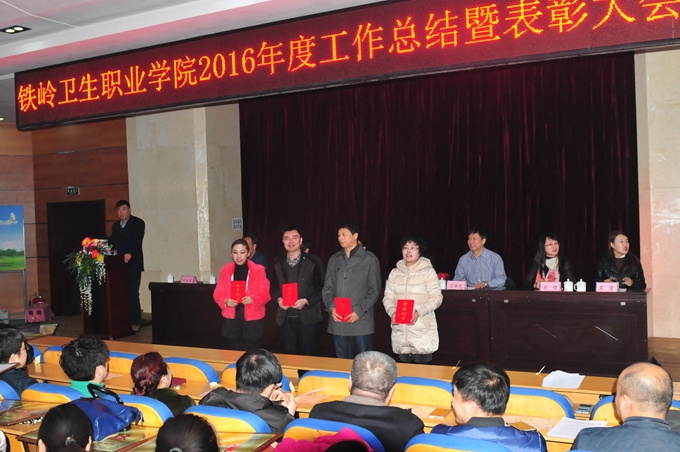 我院召开2016年度总结表彰大会