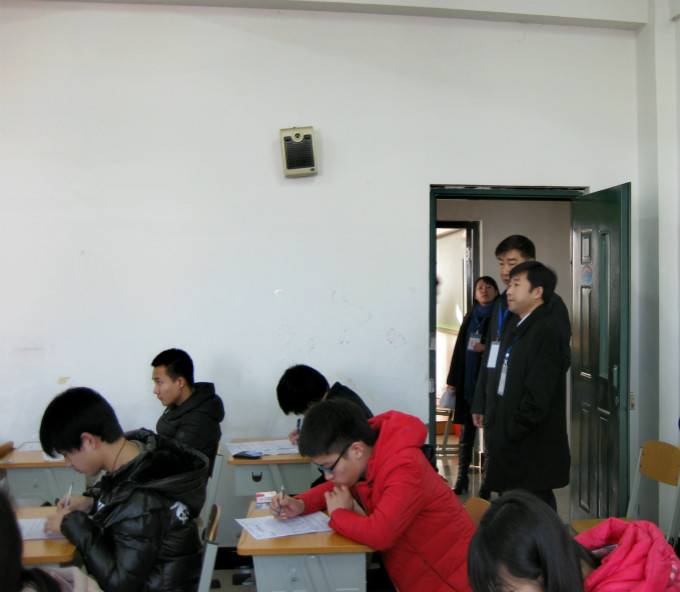 我院2014-2015学年第一学期期末考试圆满结束