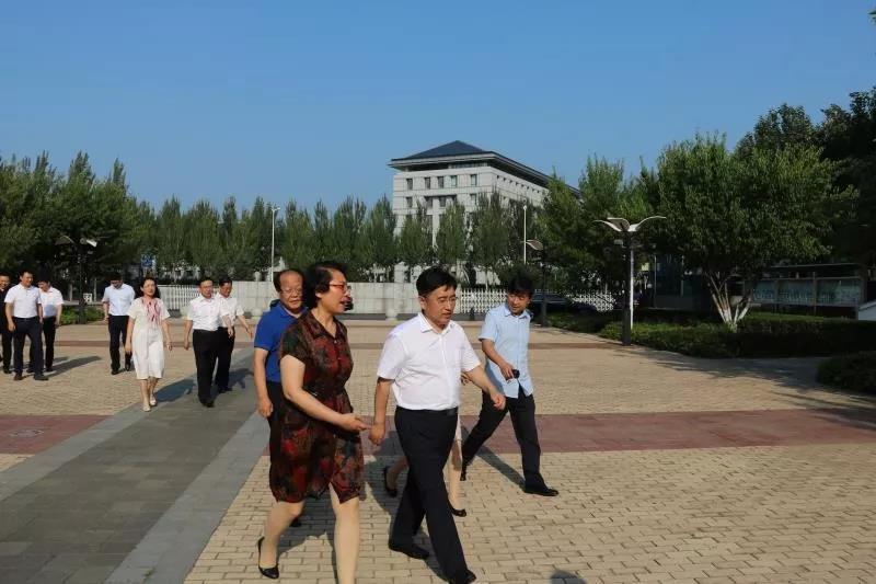 市长隋显利一行莅临我院调研