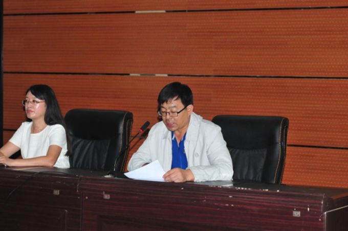 我院举行新兵入伍欢送会