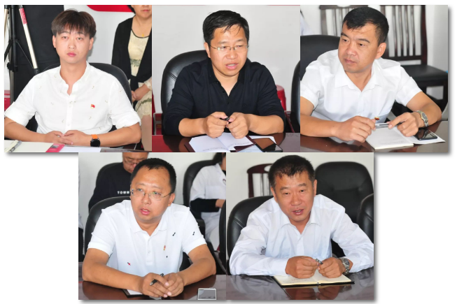 我院党委班子与选派到乡村工作干部开展座谈会