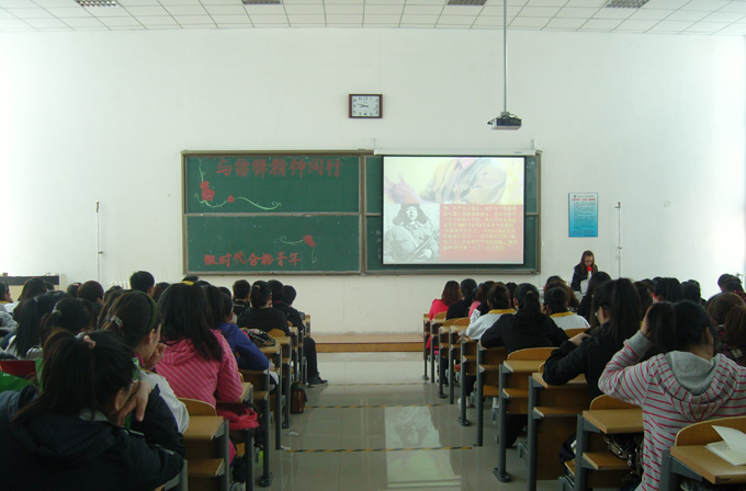 院团委会组织部开展“与信仰对话――我的青春我的团”主题报告会