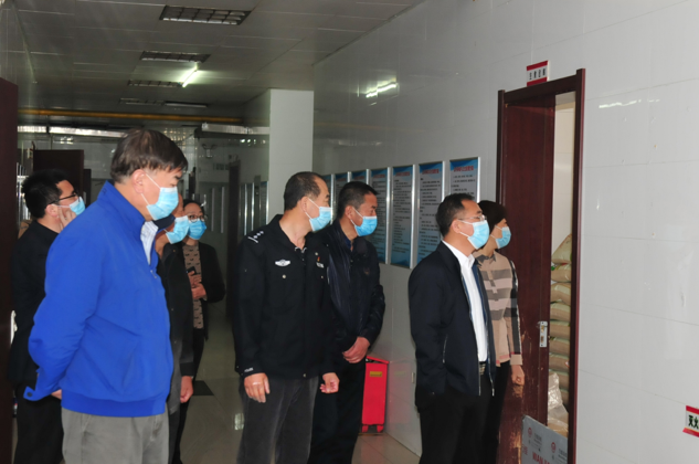 我院开展“五一”节前校园安全和疫情防控检查