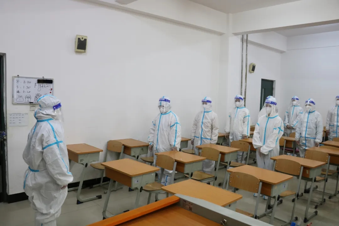 铁岭卫生职业学院开展疫情防控应急演练