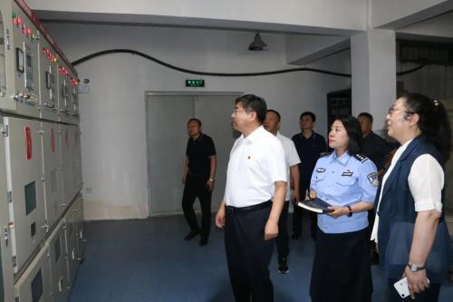 我院开展假期前安全大检查活动