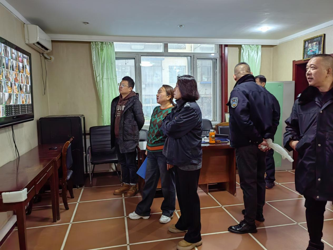 安全保卫处开展校园安全大检查活动